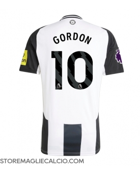 Newcastle United Anthony Gordon #10 Maglia Gara Casa Repliche 2024-25